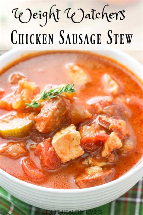Ww Chicken Sausage Stew