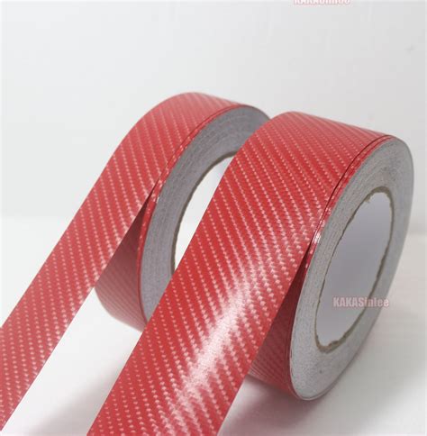 Diy Adhesive 4d Texture Carbon Fiber Vinyl Tape Car Phone Wrap