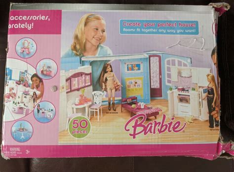 Barbie Folding Pull Apart My House Doll House 2007 Mattel Hard To Find Ebay