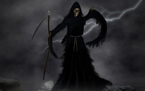 Evil Grim Reaper Wallpaper Wallpapersafari