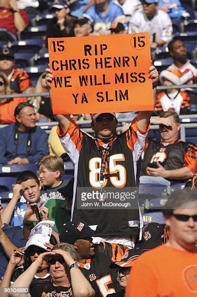 Chris Henry Cincinnati Bengals Photos And Premium High Res Pictures