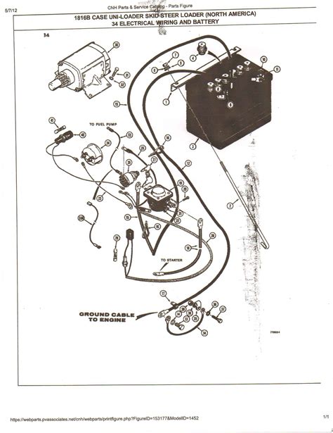 Case 1840 Skid Steer Wiring Diagram
