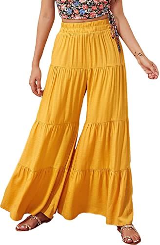 Best Ruffle Wide Leg Pants For Spring