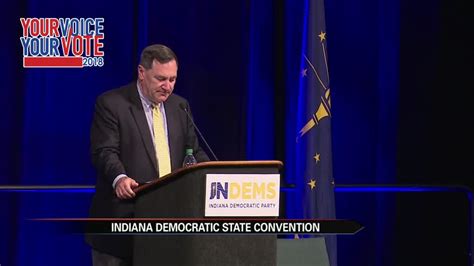 Candidates Campaign At Indiana Democratic Partys State Convention