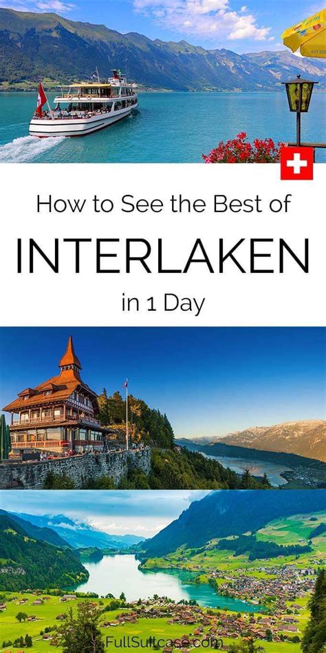 Interlaken Day Trip Where To Go And What To See Map And Tips