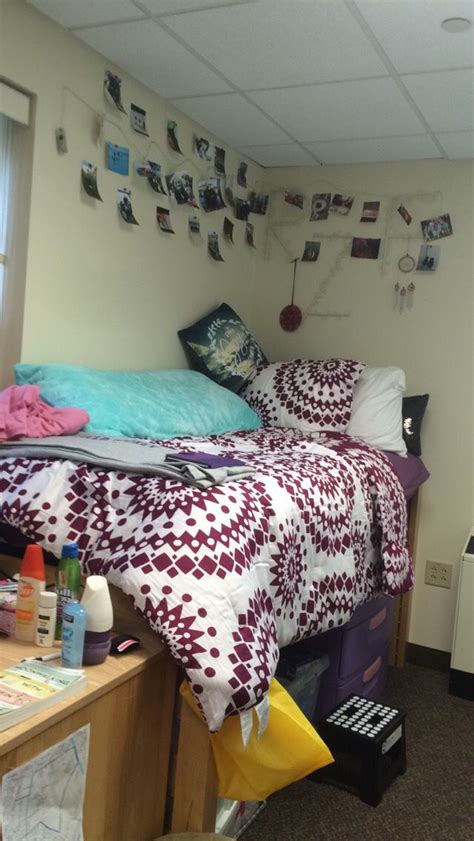Some Of The Pillows Have Been Rearranged But Dorm Room At Salisbury University Salisbury