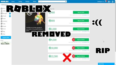 Why Cant I Buy Robux On Roblox