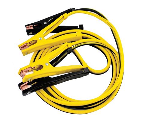 Surtek Cables Pasacorriente Longitud De Cable Pies 118 Amarillo Y