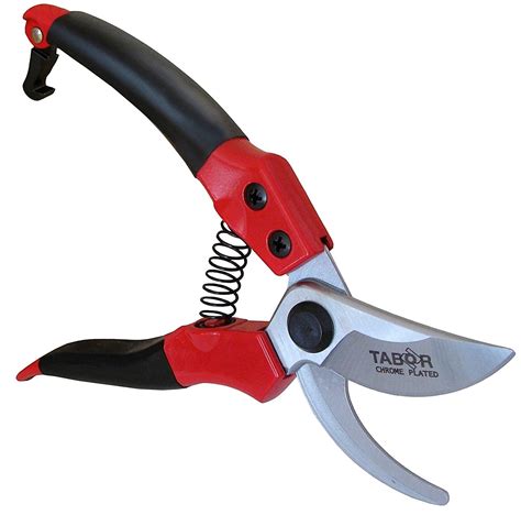 Tabor Tools S821 Professional Sharp Bypass Pruning Shears Makes Clean