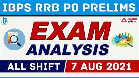 IBPS RRB PO Prelims Exam Analysis 2021 All Shift 7th August YouTube