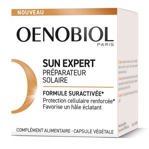 Oenobiol Sun Expert Tan Enhancer 30 Capsules Easypara