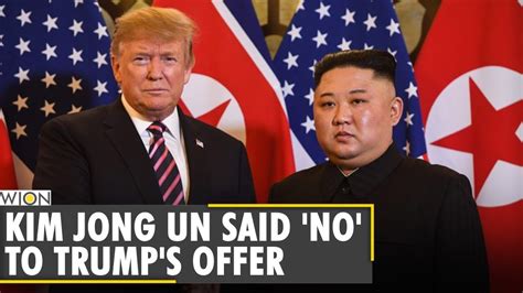 Donald Trump Offers Air Force One Ride Home To Kim Jong Un North Korea Us Hanoi World