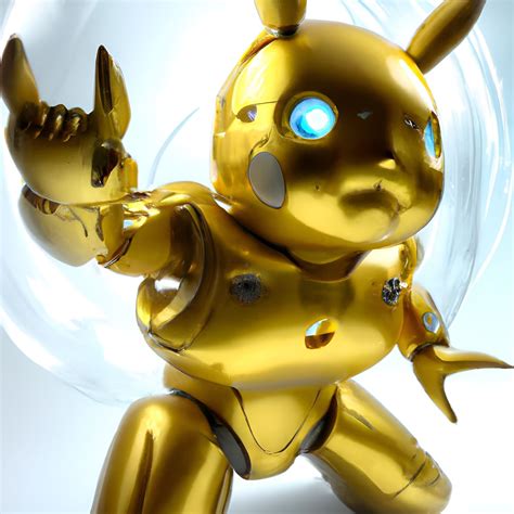 Robot Pikachu Ai Generated Artwork Nightcafe Creator