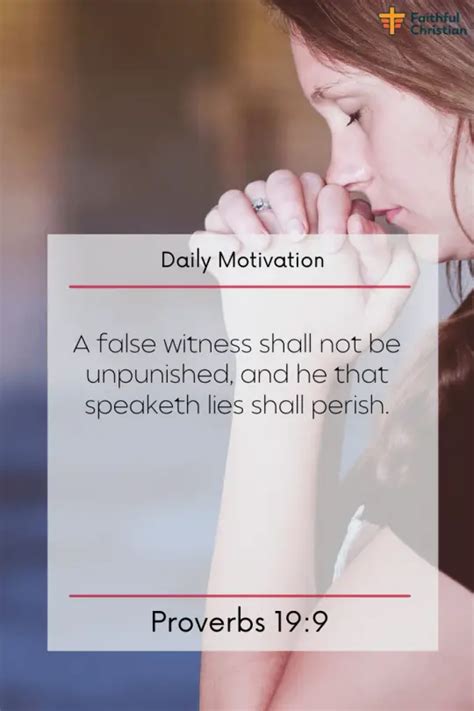 Thou Shalt Not Lie 30 Bible Verses About Lying Deceit