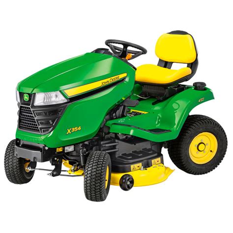 John Deere X354 Lawn Tractor 42 Cw Mulch Deck Henry Armer And Son