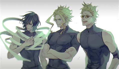 Boku No Hero Academia Aizawa Shouta All Might Present Mic Hero