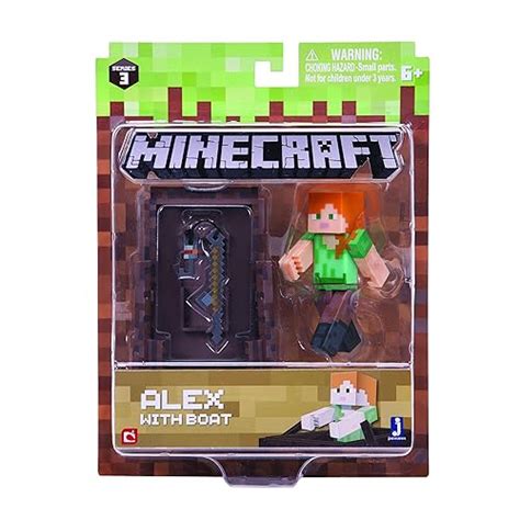 Minecraft 16478 Alex With Diamond Armour Figure Uk Toys And Games