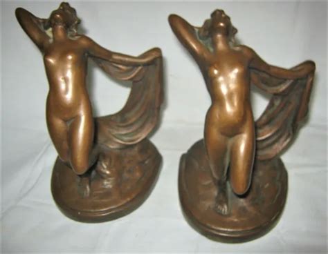 BRONZE NUDE WOMAN Girl Model Erotic Sculpture Statue Marble Statue