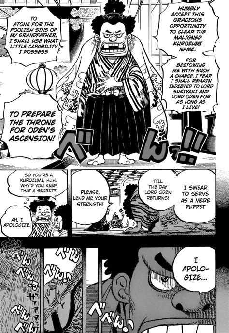 One Piece Chapter 965 The Kurozumi Plot One Piece Manga Online