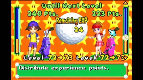 Mario Golf Advance Tour Levels 1 99 Play Through Part 38b Youtube
