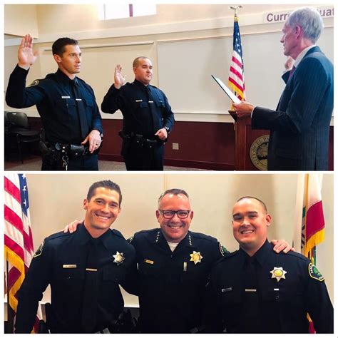 Paso Robles Daily News — New Police Officers Sworn In