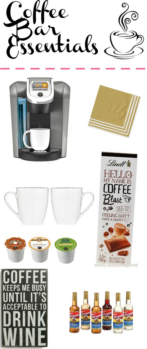 Coffee Bar Essentials Bar Essentials Coffee Bar Bar