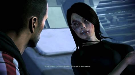 Mass Effect 3 Ashley Romance 6 Ashleys Jealous Of Many Youtube