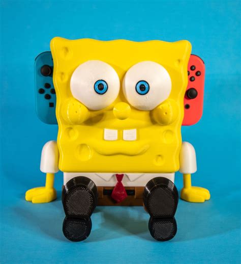 Spongebob Squarepants Nintendo Switch Charging Station Dock Etsy