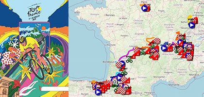 The Tour De France Race Route On Open Street Maps And In Google Earth Stage Profiles And