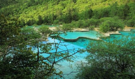 Heavenly Pool For The Mankind In Huanglong National Park China Travel