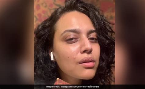 Swara Bhaskers Acne Positivity Post Is As Real As It Gets