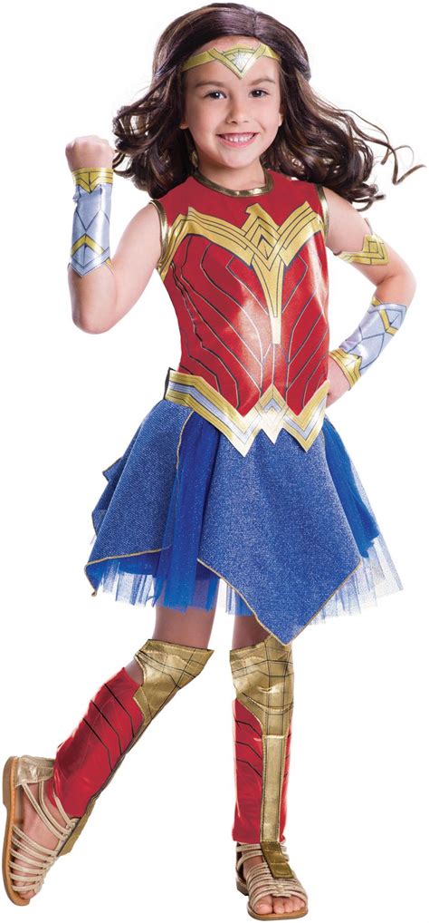 Check out our toddler wonder woman costume selection for the very best in unique or custom, handmade pieces from our costumes shops. Justice League Movie - Wonder Woman Deluxe Child Costume ...