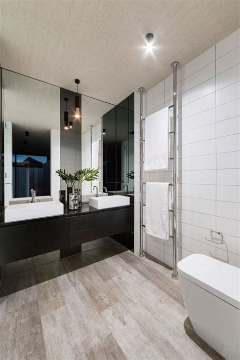 Say goodbye to lackluster and mundane décor with the contemporary 30.5 single vanity. Bathroom Mirror Ideas - Fill The Whole Wall | CONTEMPORIST