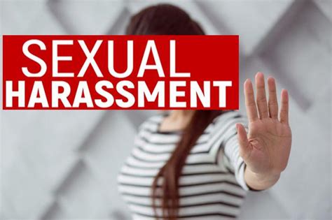 Sexual Harassment ‘i Was Chased Around By Men Who Ought To Protect Me At Work