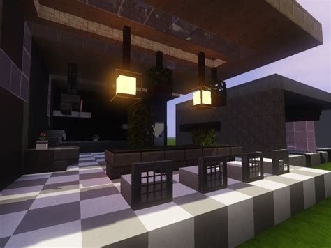 This beer or wine get with tap would be right at home in a medieval. 3 Modern Kitchen Designs Minecraft Map