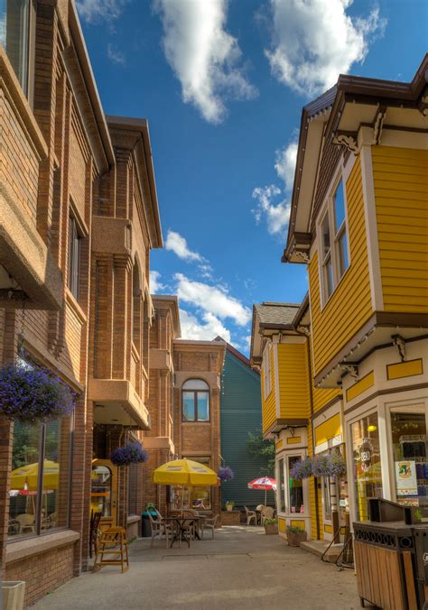 Breckenridge Colorado Shops Hdr Shot Done Handheld Feel F Flickr
