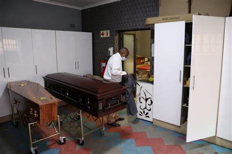South Africas Funeral Parlors Turn To Makeshift Mortuaries As Virus