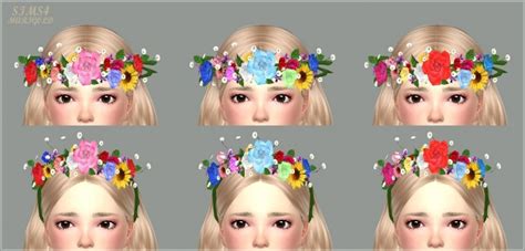 Child Flower Crown At Marigold Sims 4 Updates
