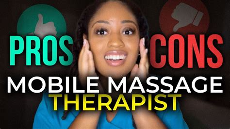 Mobile Massage Pros And Cons Tips For Mobile Massage Therapists Youtube