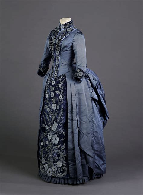 Reception Dress Day Dress C 1885 Lily Absinthe