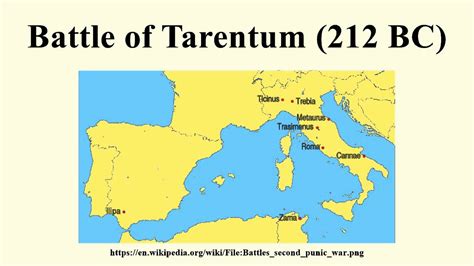 Battle Of Tarentum 212 Bc Youtube