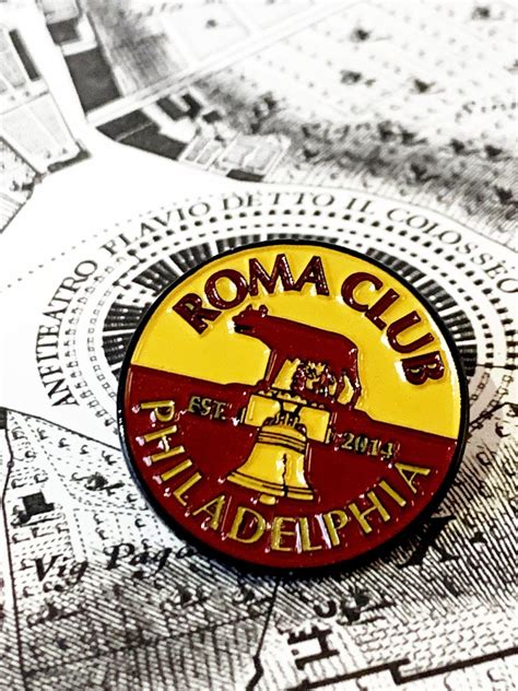 Roma Club Philadelphia Pin Roma Club Philadelphia