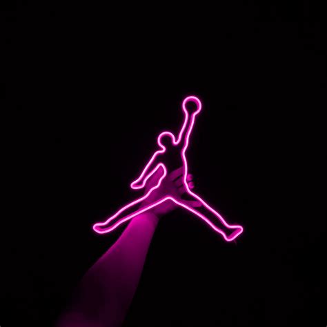 🛒 Jordan Led Neon Sign Air Jordan Logo Neon Jumpman Led Sign