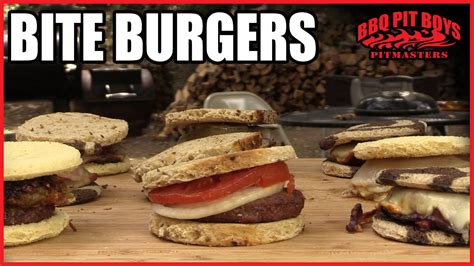 Bite Burgers Grilled By The Bbq Pit Boys Bbq Teacher Video Tutorials
