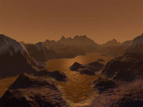 The large quantities of nitrogen found there could be brought in the. Starry Messenger: life found on Saturn moon Titan