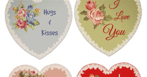 Glendas World Vintage Valentines And Lined Envelopes