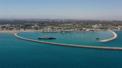 Aerial View Of Sohar Fish Market In Sohar Oman Stock Photo Image Of