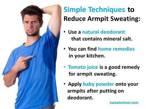 Reduce Armpit Sweating In Minutes Stop Sweaty Armpits Hyperhydrosis