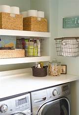 Pictures of Baskets For Laundry Room Shelves