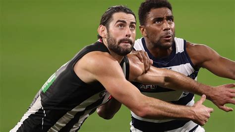 Geelong v collingwood the cats and magpies clash in the first qualifying final. AFL 2020: Collingwood vs Geelong match report, free kick tweet